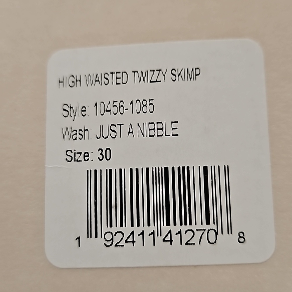 💕MOTHER SNACKS!💕 High Waisted Twizzy Skimp Jeans ~ Just A Nibble 30 NWT - Picture 15 of 16